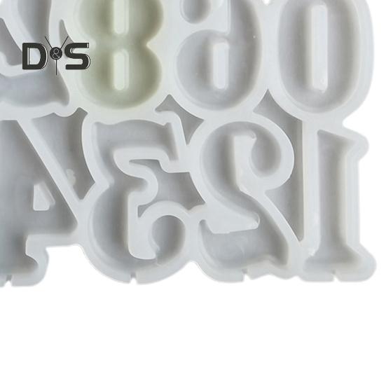 Heat Resistant Baking Mold Multi Use Silicone Decorating Numbers Chocolate Candy Mold Party Supplies