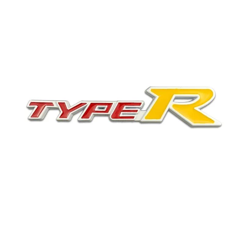 

Metal Car Front Grille Emblem for Honda Type R Odyssey Insight Elysion CRZ Vezel Vision Fit City Civic HRV Trunk Badge Decals Sticker