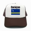 Curaao Flag Trucker Hat Summer Unisex Cool Hat Country Fans Baseball Caps New Outdoor Mesh Net Dad Gift Snapback Caps