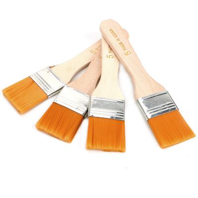 4 Stück/Set Haarmalpinsel Nylon Ölfarbenpinsel Aquarellfarbe Zeichnen