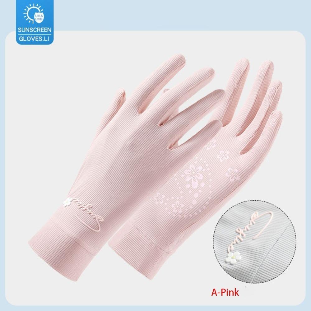 Anti-UV Sunscreen Gloves Flip Finger Riding Driving Gloves New Driving Mittens Outdoor Sports