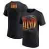 Men's Black Randy Orton Viper Bite T-Shirt Summer Short Sleeve Cotton Tee Shirts 2025 New Sports High End Unisex Fashion Tops