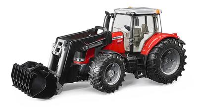 Bruder Massey Ferguson 7600 met Voorlader