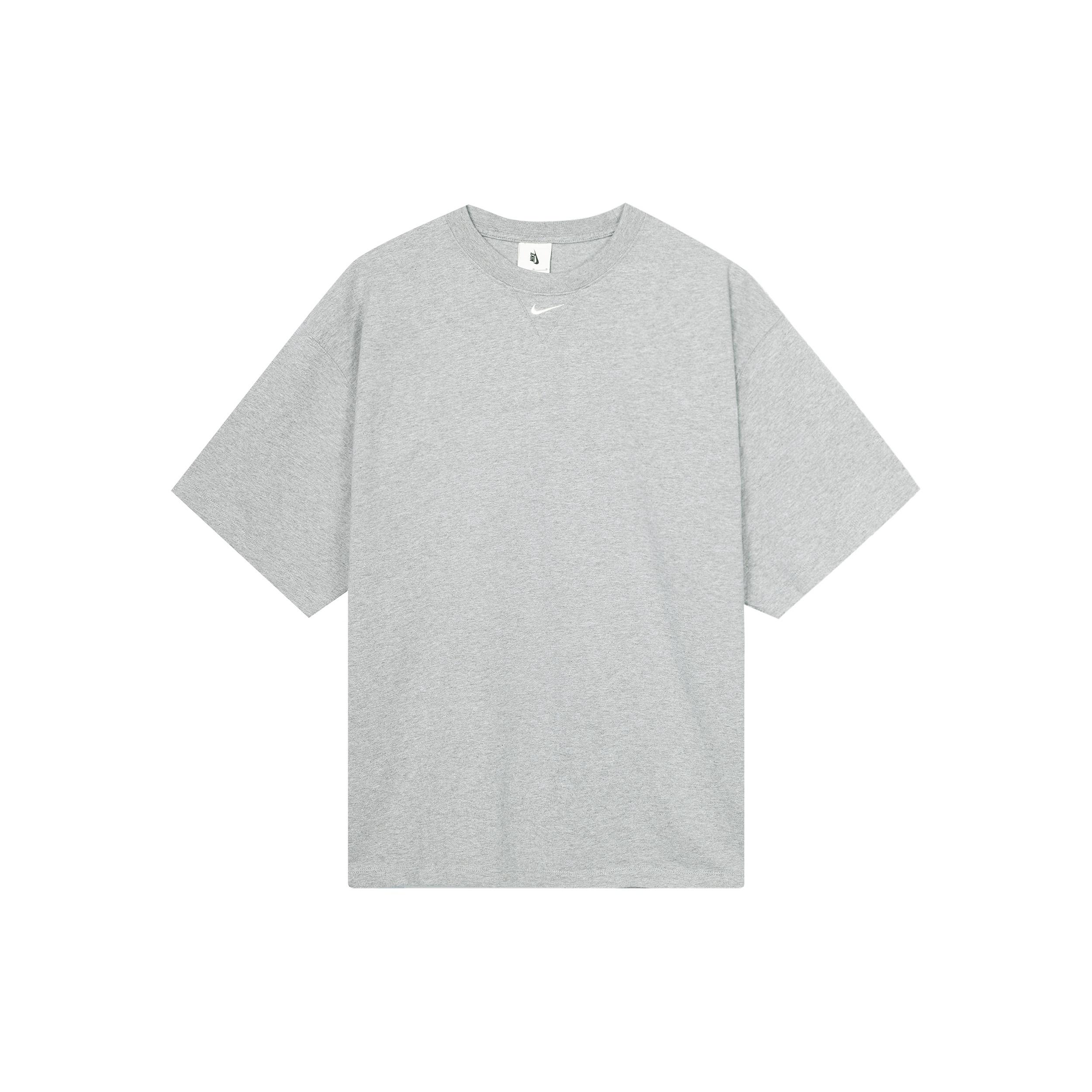 Nike Solo Swoosh T-Shirt Grey Men s FB7866-063 L