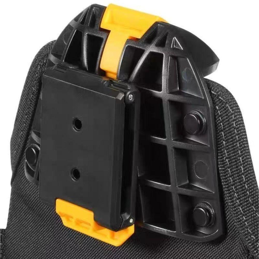 Quick Attach Waist Buckle Sturdy ABS Tool Belt High Quality Waist Bag Clip  Professional Use