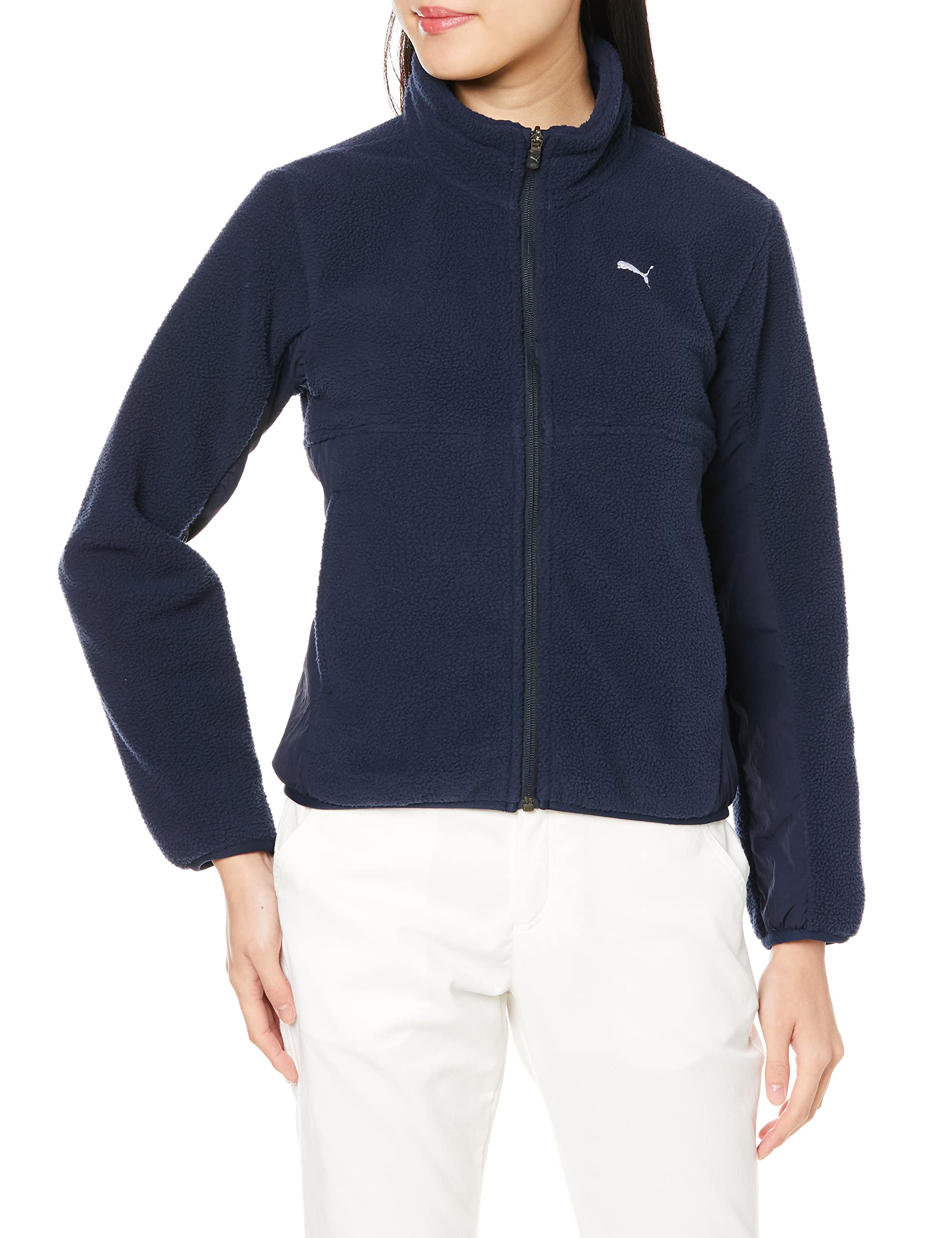 

Верхняя одежда Гольф W Флисовая куртка темно-синий блейзер L [PUMA] Женская