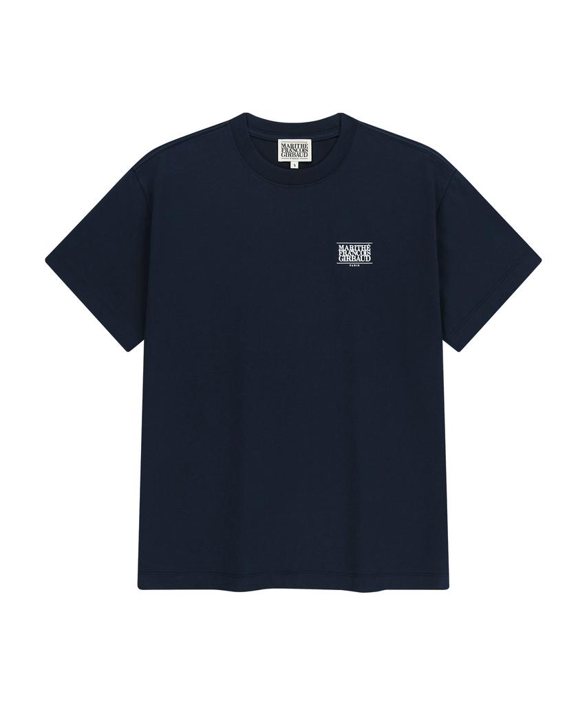 Malittepeulangsowajeobeo Aerocool Small Classic Logo Tee Navy