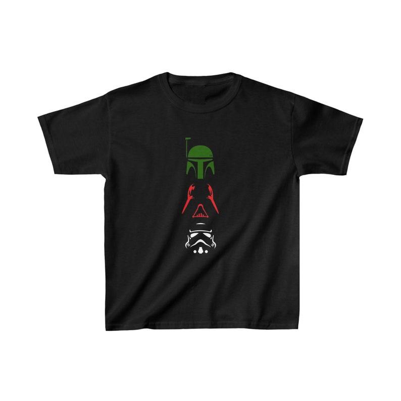Star Wars Kids Cotton T-Shirts - Boba Fett, Darth Vader and StormTrooper 120