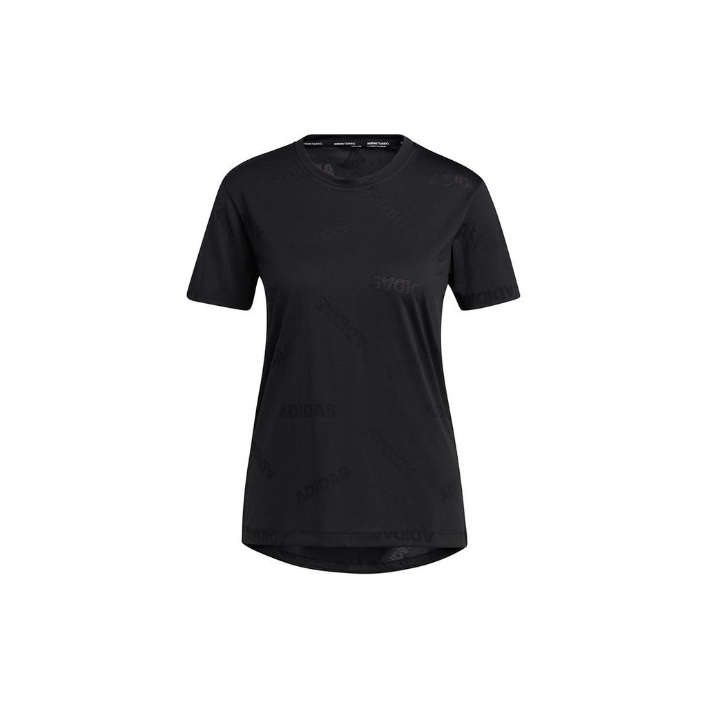 Adidas AEROKNIT T Shirt Women's Black GQ9428
