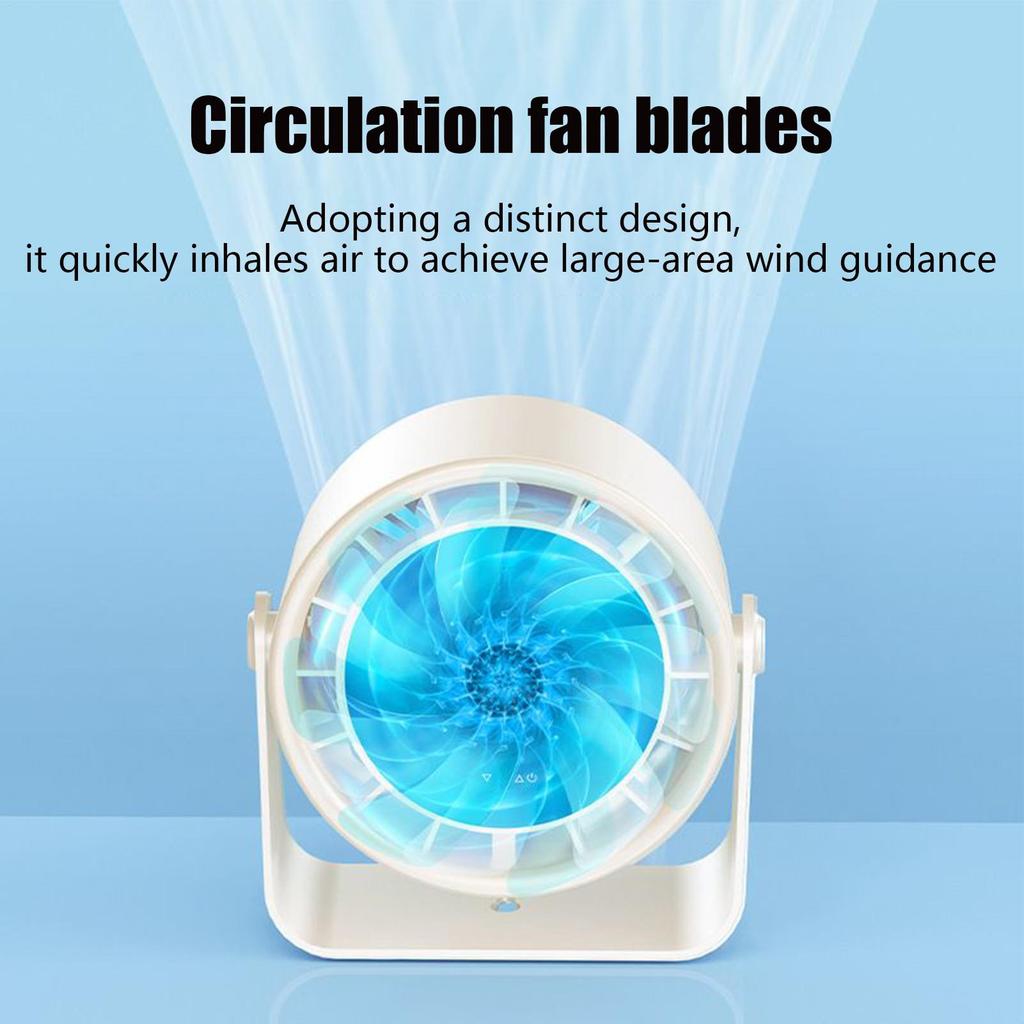 Desktop Fan 100 Speeds Desk Fan With Digital Display Silent Cooling Device For Hand Travel Outdoor Offices Room Camping