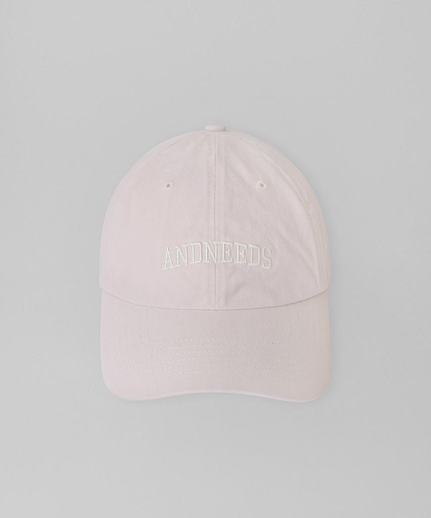 ANDNEEDS Tipo Logo Ball Cap (Pink)