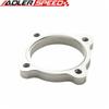 2.5'' 4 Bolt Turbo Discharge Downpipe Exhaust Flange+Gasket For T3 50AR T3/T4 T3