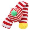 Dog Hat and Scarf Set Dog Christmas Adorable Knitted Hat Set for Pet Cat Dog Small Medium Large Dogs