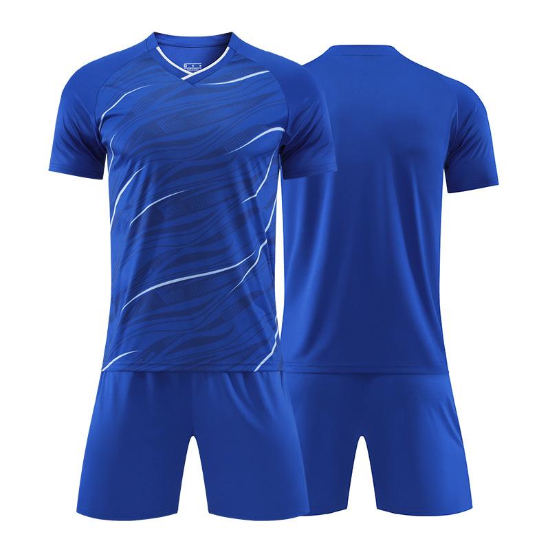 Football Jersey Set Men's Team Jersey Football Clothing Training Jersey Adult Children's Team Game Jersey Four Seasons