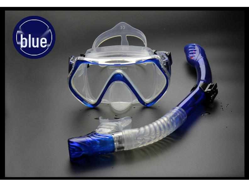 PVC/Silicone Diving Mask Set - Snorkeling Gear