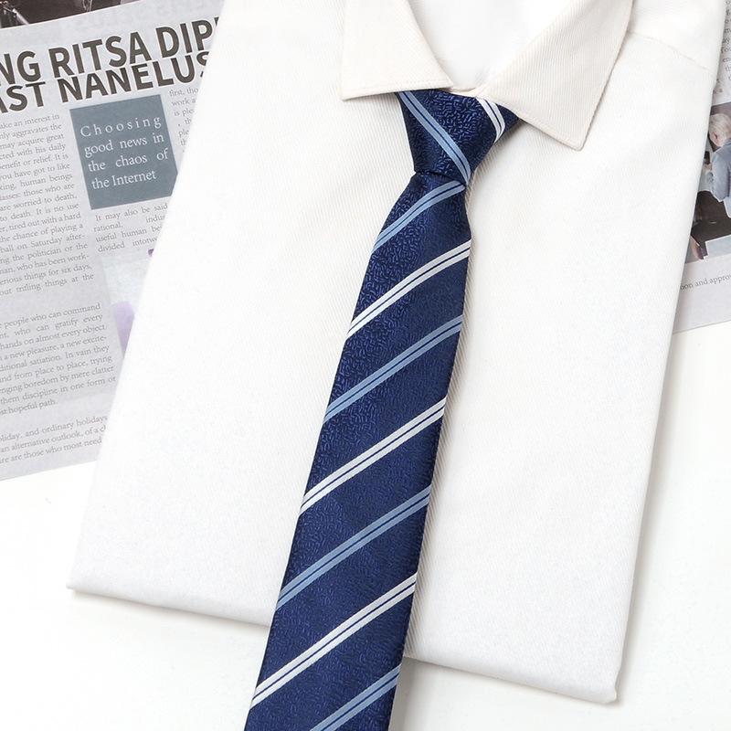 Men's Zipper Tie, Knot-free Business Formal Tie