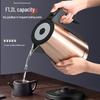 Grelide 1.2L 304 Stainless Steel Electric Kettle CN plug (adapter included)