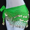 Belly Dance Hip Scarf Wrap Belt Tribal Sash Skirt  128 Coins