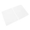 2 Pezzi Placca per Goffratura con Supporto Acrilico Spessore 3mm per Carta Pelle Tessuto Artigianato Scrapbooking Biglietti