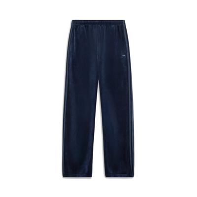 Li Ning Sports Lifestyle Series Logo Embroidered Casual Pants Women Bottoms AKLV954-1