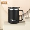 304 Stainless Steel Double-Layer Coffee Cup Milk Mouth Cup Creative Thermal Insulation Teacup Japanese Water Cup Gift