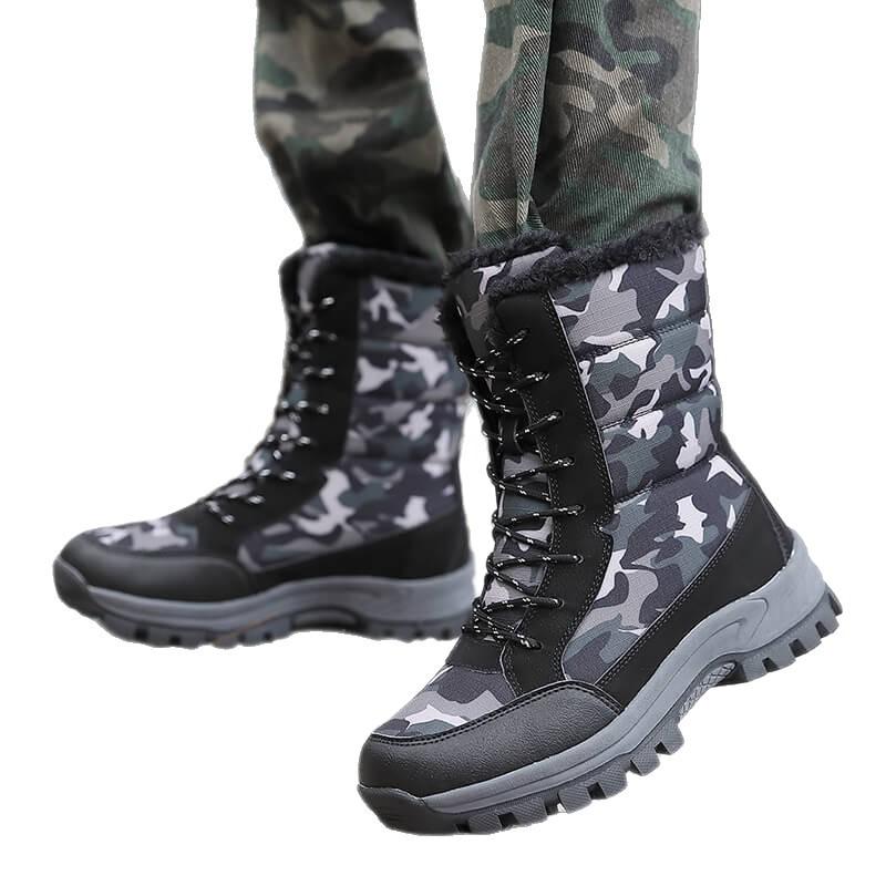 Winter cotton shoes high-top snow boots to keep warm
