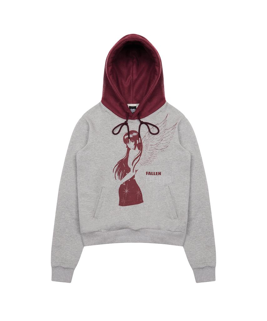 Ev Angel Hood Tee(Gray)