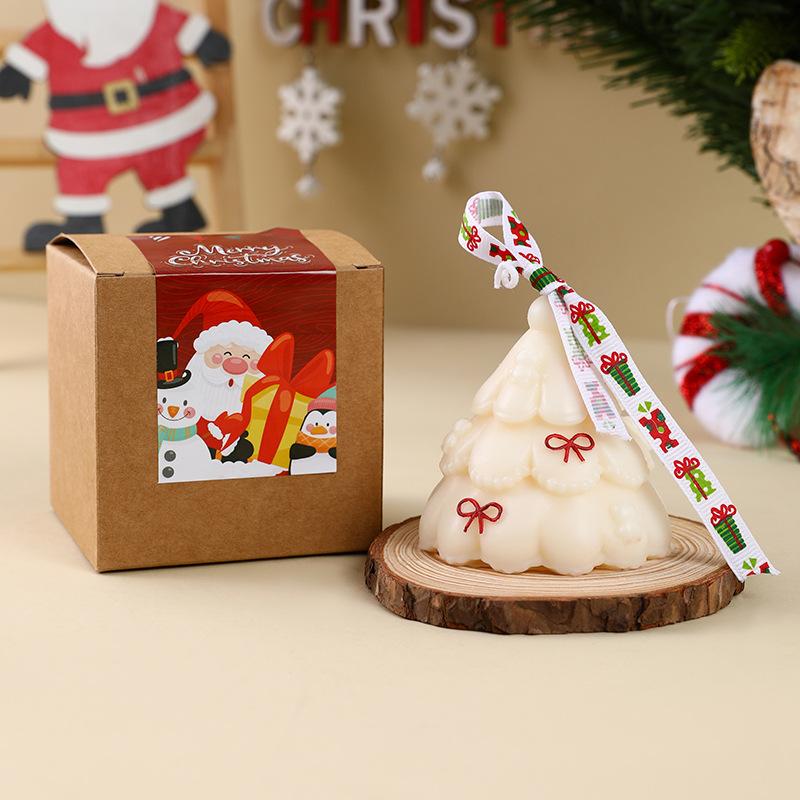 

Ins Рождественская елка Ароматерапевтическая свеча Рождественский фестиваль Подарок Компаньон Ручной подарок Домашний декор Атмосфера Украшение для вечеринки