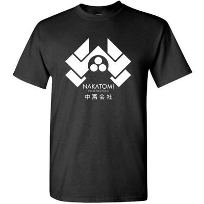 The Goozler Nakatomi Corporation - Hard 80's Movie - Mens Cotton T-Shirt