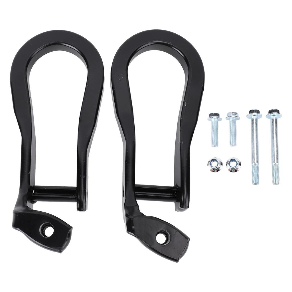 Pair of Tow Hooks 84072464 Heavy Duty Steel Secure Recovery Superior Strength Replacement for 2500HD 3500HD 2015 2019