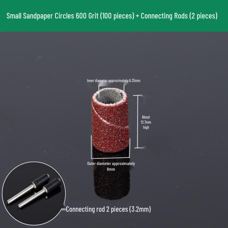 Electric Grinder Sanding Ring & Polishing Tool for Metal, Wood, and Rust Removal