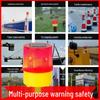 Solar Flashing Warning Light for Construction and Marine Barriers