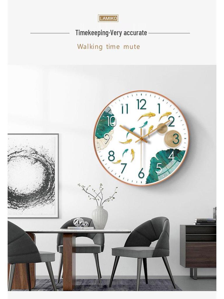 8" (20cm) Children's Silent Wall Clock for Home, Living Room, or Bedroom