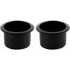 CM Pack of 2 Boat Cup Holder Replacement Plastic Cup Can Bottle Holder Boat Cup Holder Insert Replacement Container for Couch Car Sofa Boat Rv