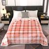 Soft Fleece Blanket Office Nap Sofa Or Bed Plaid Lightweight Warm Throw 115x160cm To 230x250cm