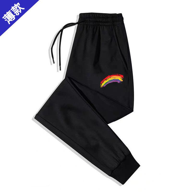 

Fleece pants men s autumn and winter new thickened Harlan nine-point leggings men s loose sports and casual trousers 5XL [190-105kg]