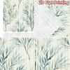 2D FLAT PRINTING 2pcs Curtains (Without Rod) Floral Greenery Design (3) April Fools Is Day Festival Creative Curtains Polyester