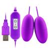 USB Mini Single and Double Jumping Egg Masturbation Device Adult Sexy Toys Waterproof