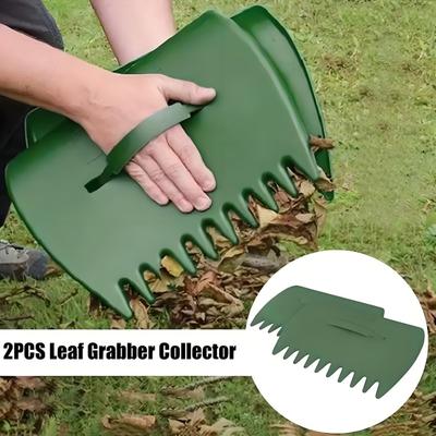 1 Pair Leaf Scoops Hand Rakes Leaf Pick-Up Claws Lawn