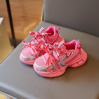 2024 Kids Sneakers for Girls Spring Autumn Fashion Sports Shoes for Toddlers  Mesh Breathable Children Boys Tennis Casual Shoes