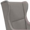 Armchair Taupe Fabric