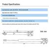 Automatic Pneumatic Door Closer with Buffer