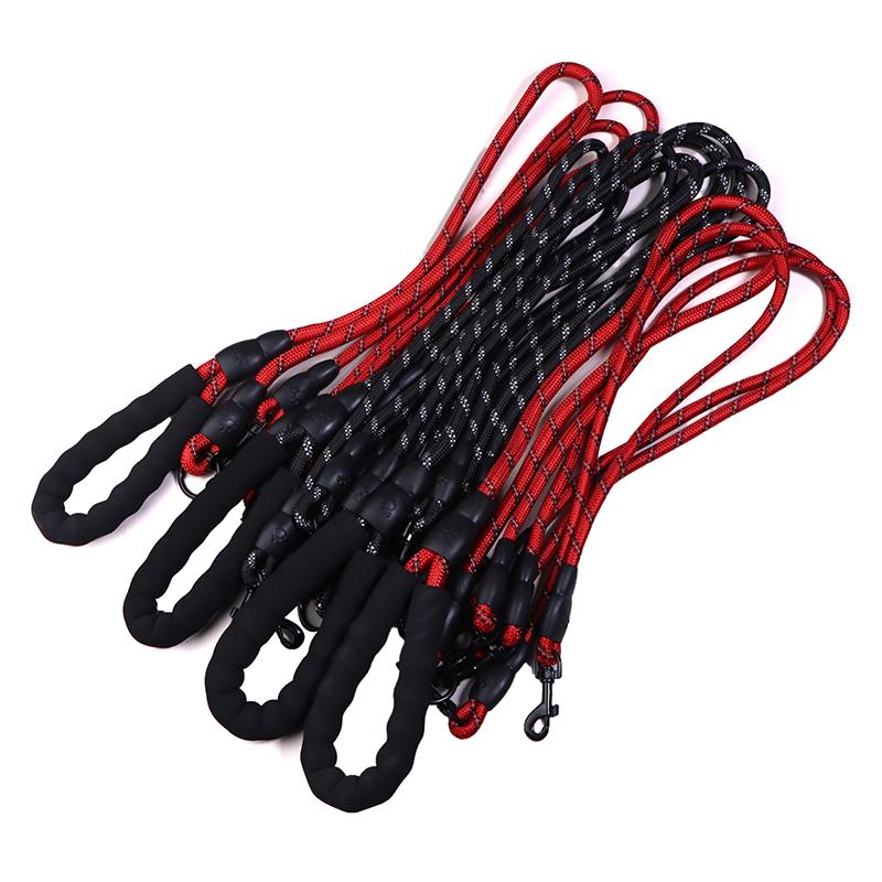 With Foam Handle 2/3 Way Pet Leash Nylon Detachable Two Heads Dogs Leash Durable 150Cm Dogs Traction Rope Walking The Dogs