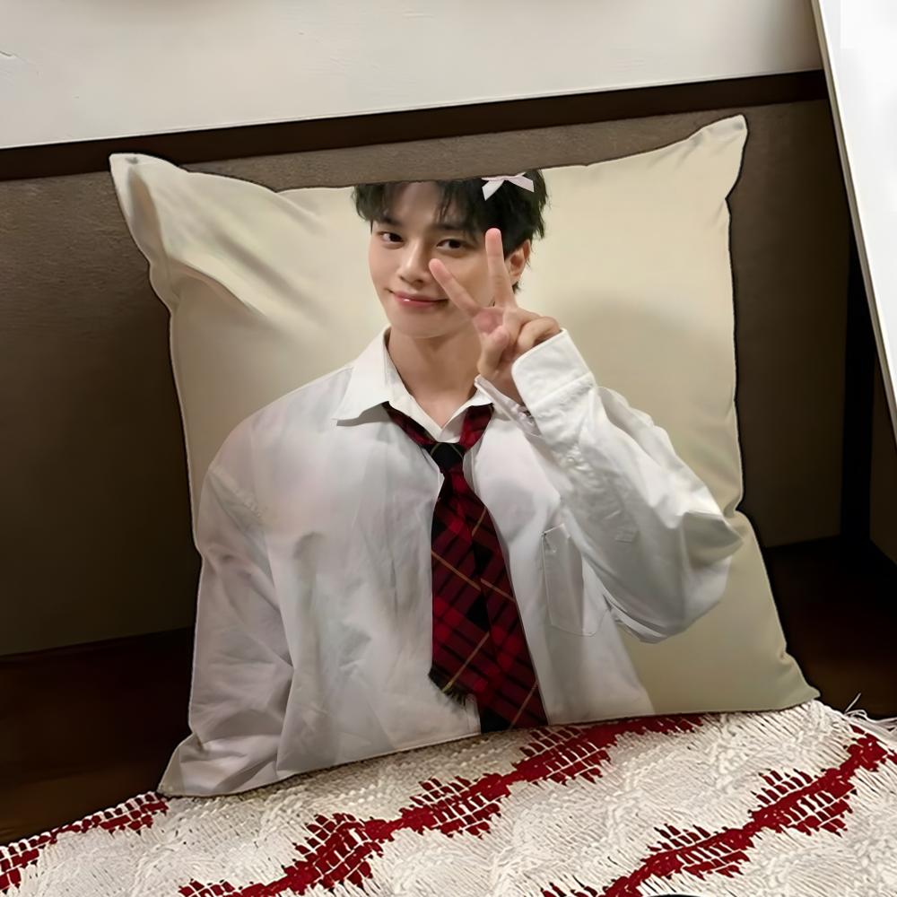 Korean Actor SSong KKang Cushion Cover Reversible Soft Durable Pillow Cover Home Car MultiScene Use for Daily Comfort