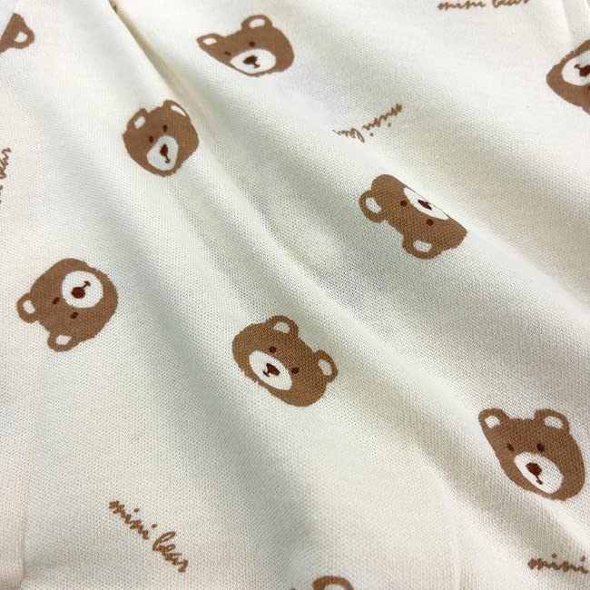 Chuckle Baby Baby Dress Bear for Boys and Sizes Clothes, Newborn, Two-Way All-in-One Coverall, Design, Girls, 40-50cm, 50-60cm, P5549E-50-50