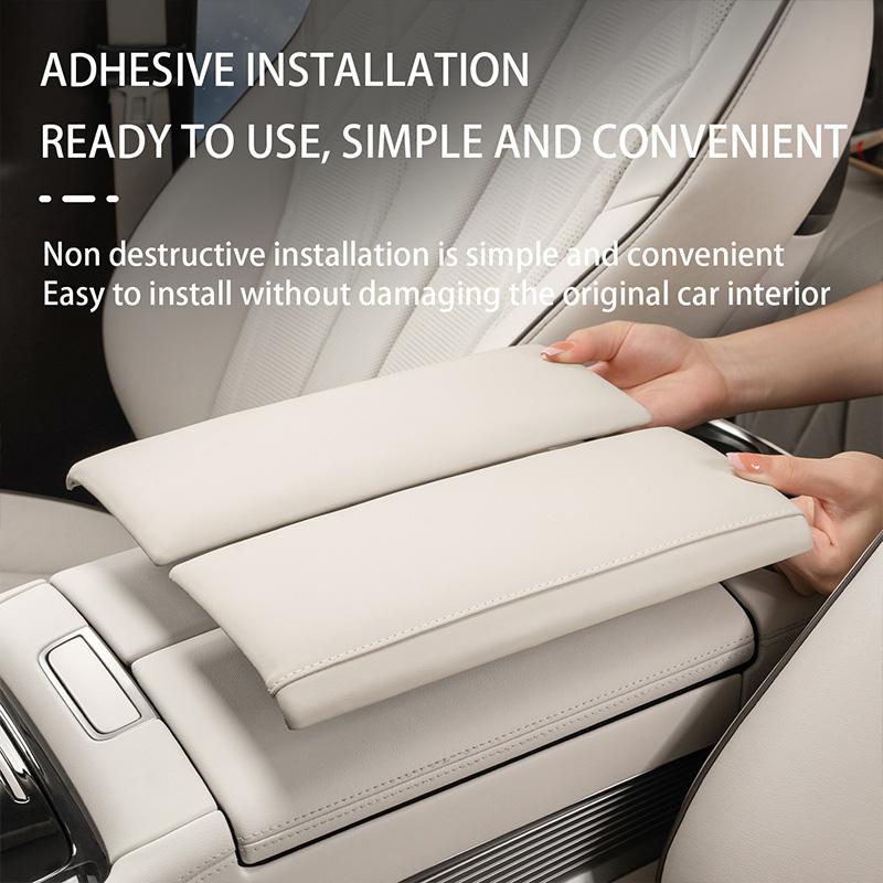 For DENZA D9 All series Central control armrest box cushion Leather height increasing pad Car interior accessories