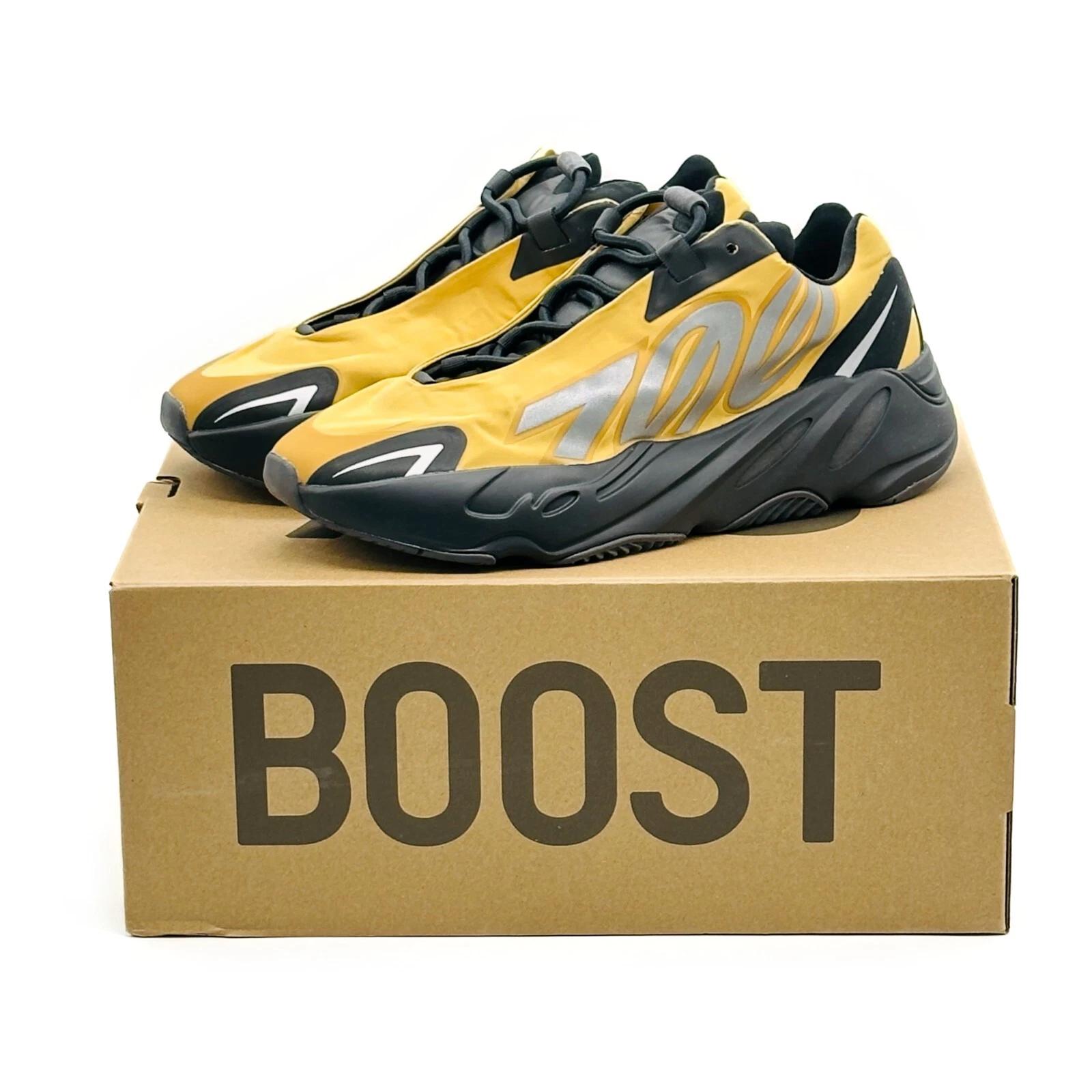 

GZ0717 Adidas Yeezy Boost 700 MNVN Hpney Flux Yellow Black US 8.5