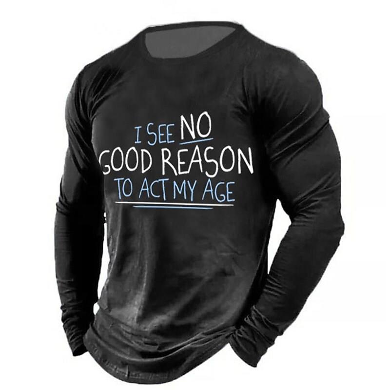 Tees Tops | Clothing | T-shirts | Shirt - Vintage Men's T-shirts 2023 3d Letter Printed