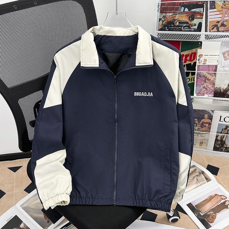 Hip Hop Varsity Jacket Men High Street Patchwork Color Black Windbreaker Coats Women Spring Autumn Thin Fashion College Jackets