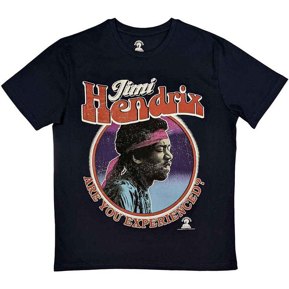 Jimi Hendrix Are You Experienced T-Shirt Blue New Unisex T-Shirt XL